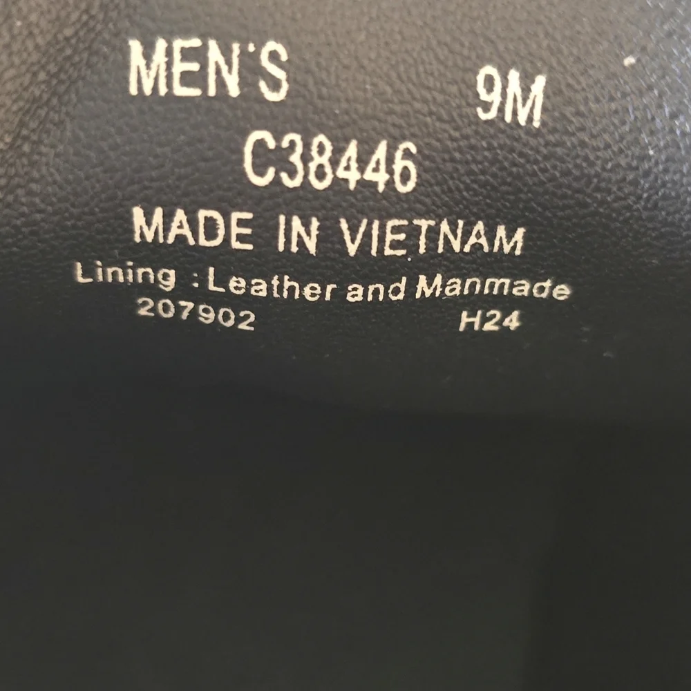 Cole Haan Men's Classic Black Leather Oxfords Size 9 Like New
